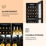 KLARSTEIN Shiraz 39 Duo 105L - imagine 6