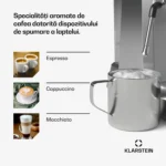 GrandPresso 1350W 20bar Espressor Manual - imagine 4