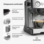 GrandPresso 1350W 20bar Espressor Manual - imagine 5