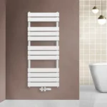 Radiator portprosop Belrad 1800×500 mm, 936 W, racordare centrală, alb lucios - imagine 2